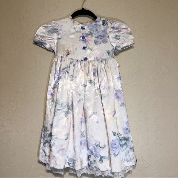 Jessica McClintock Other - VTG Jessica McClintock for Girls Floral Dress 5